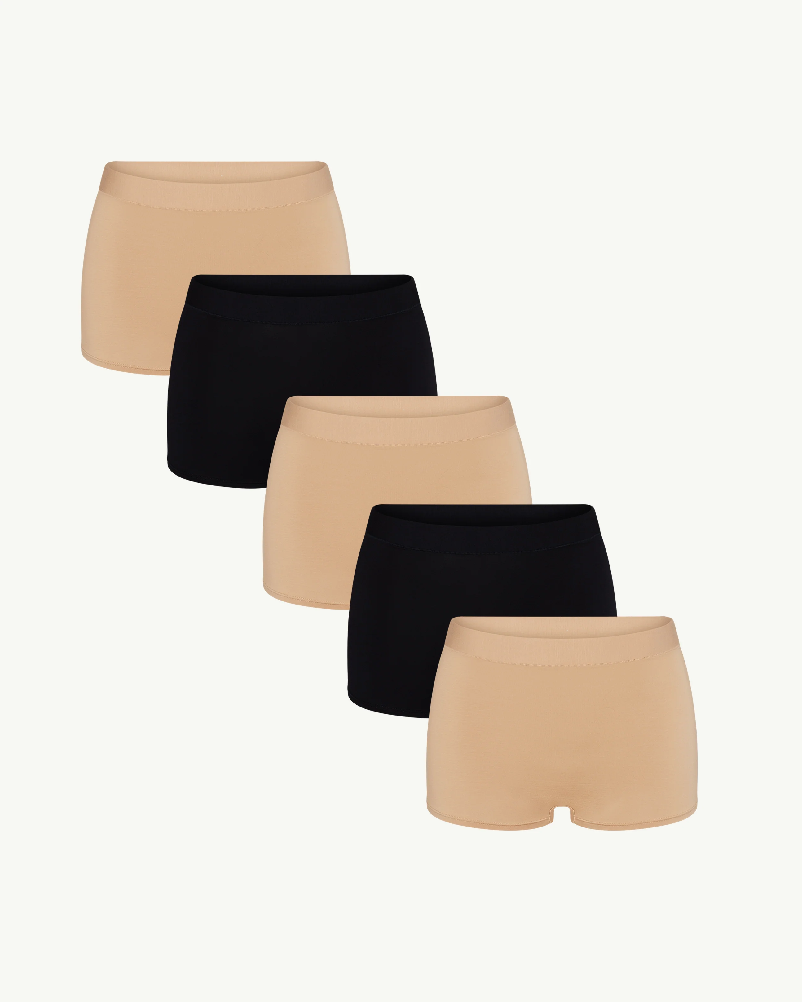 BlissWear High-Rise Boyshort 5-Pack - Image 3