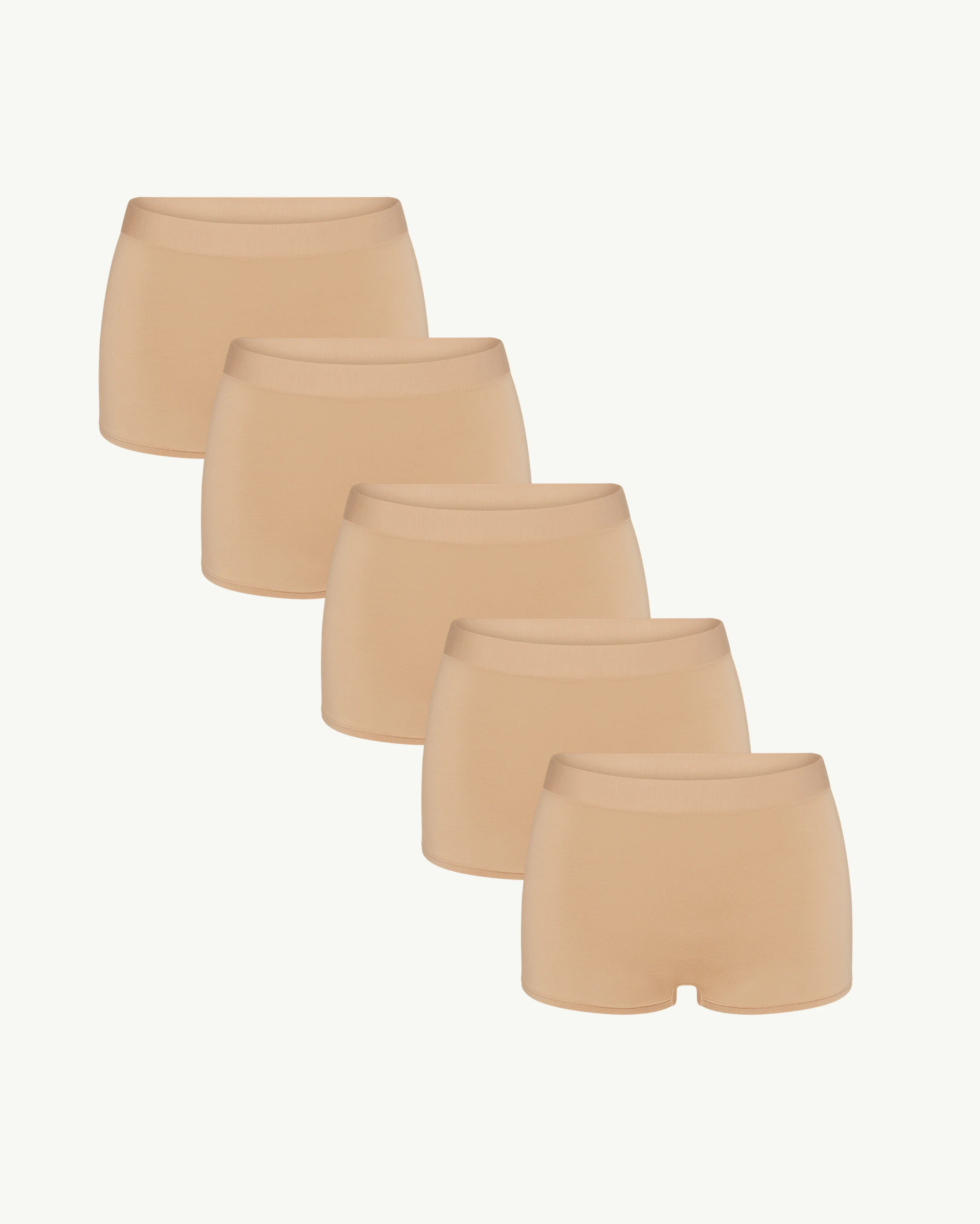 BlissWear High-Rise Boyshort 5-Pack - Image 4