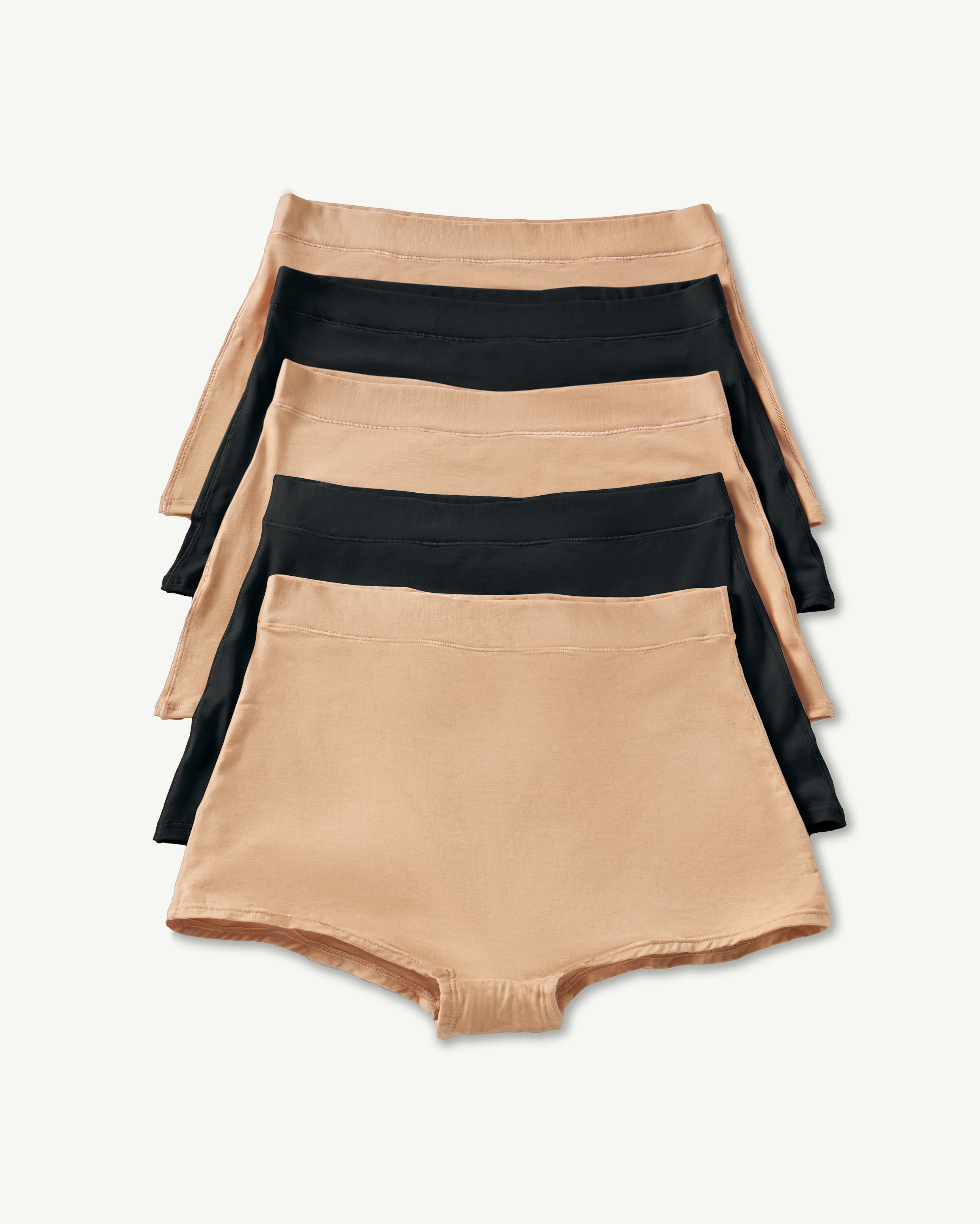 BlissWear High-Rise Boyshort 5-Pack - Image 7