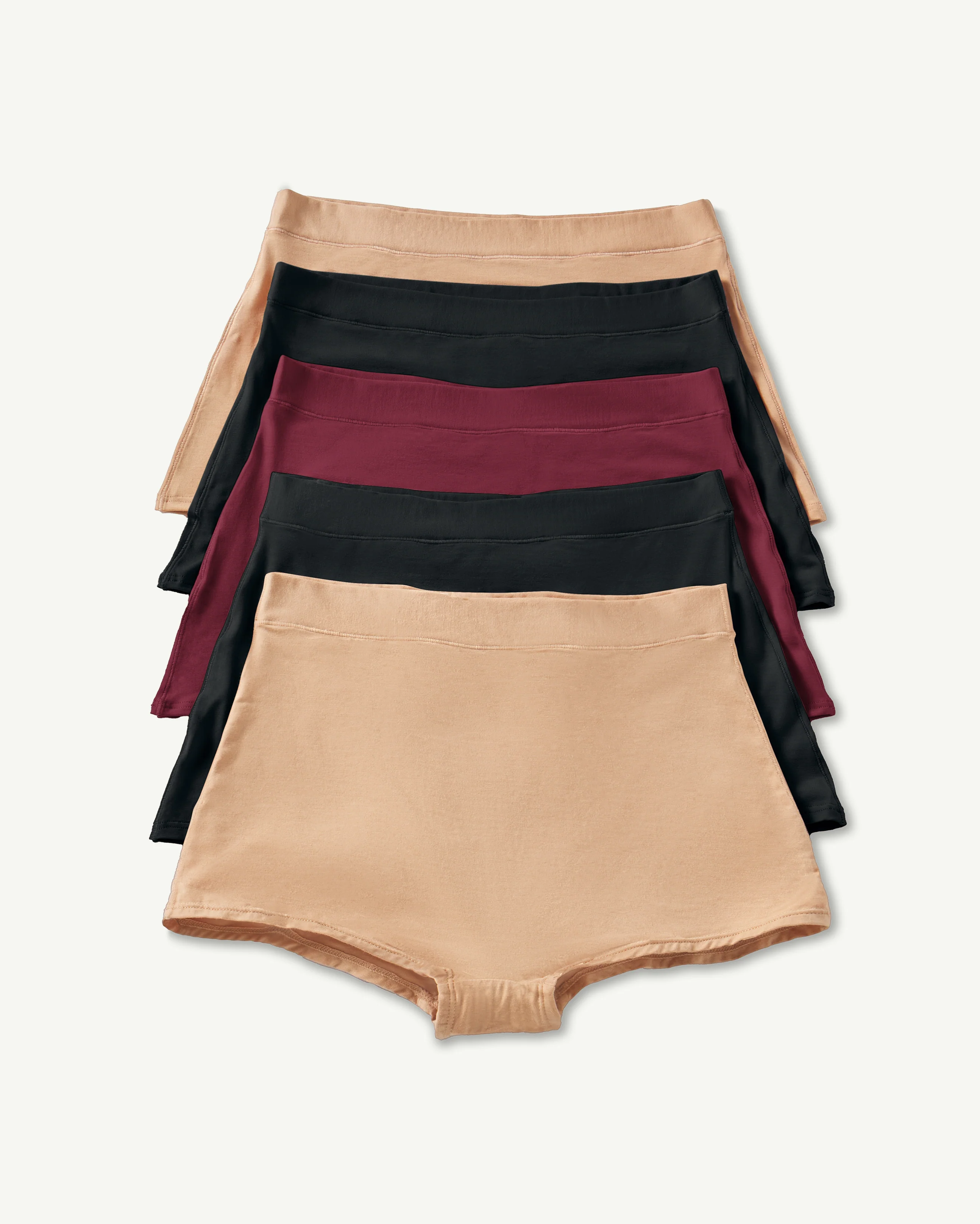 BlissWear High-Rise Boyshort 5-Pack - Image 8
