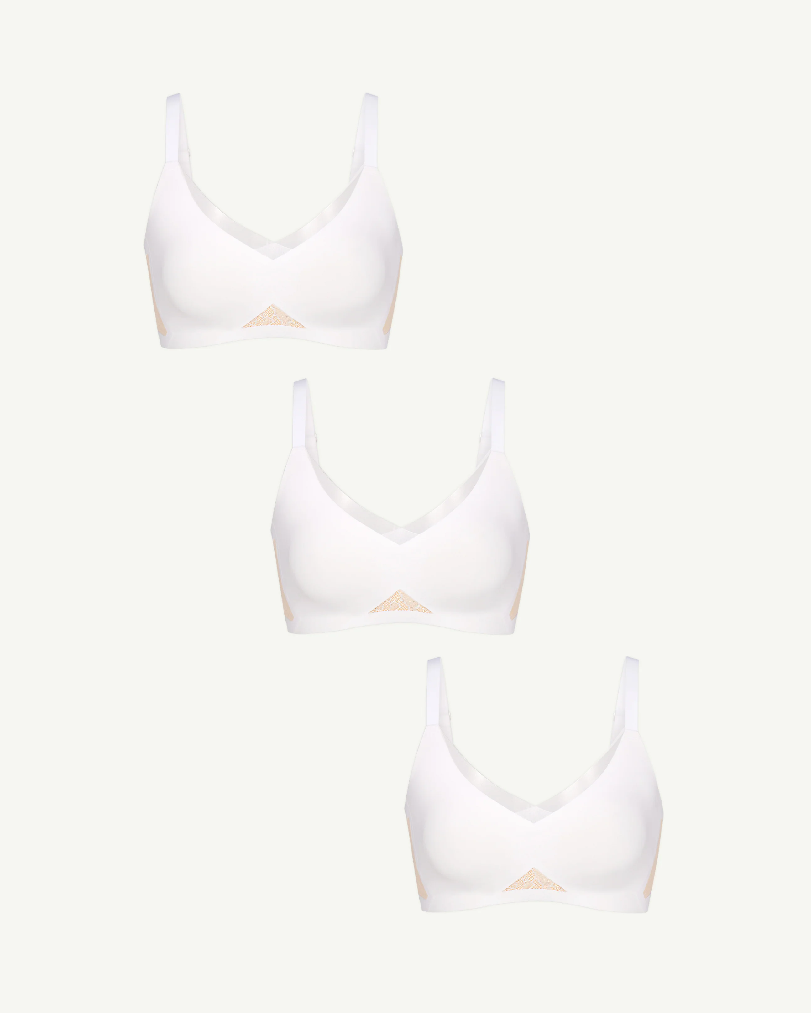 Lace CrossOver Bra Triple Bundle - Image 2