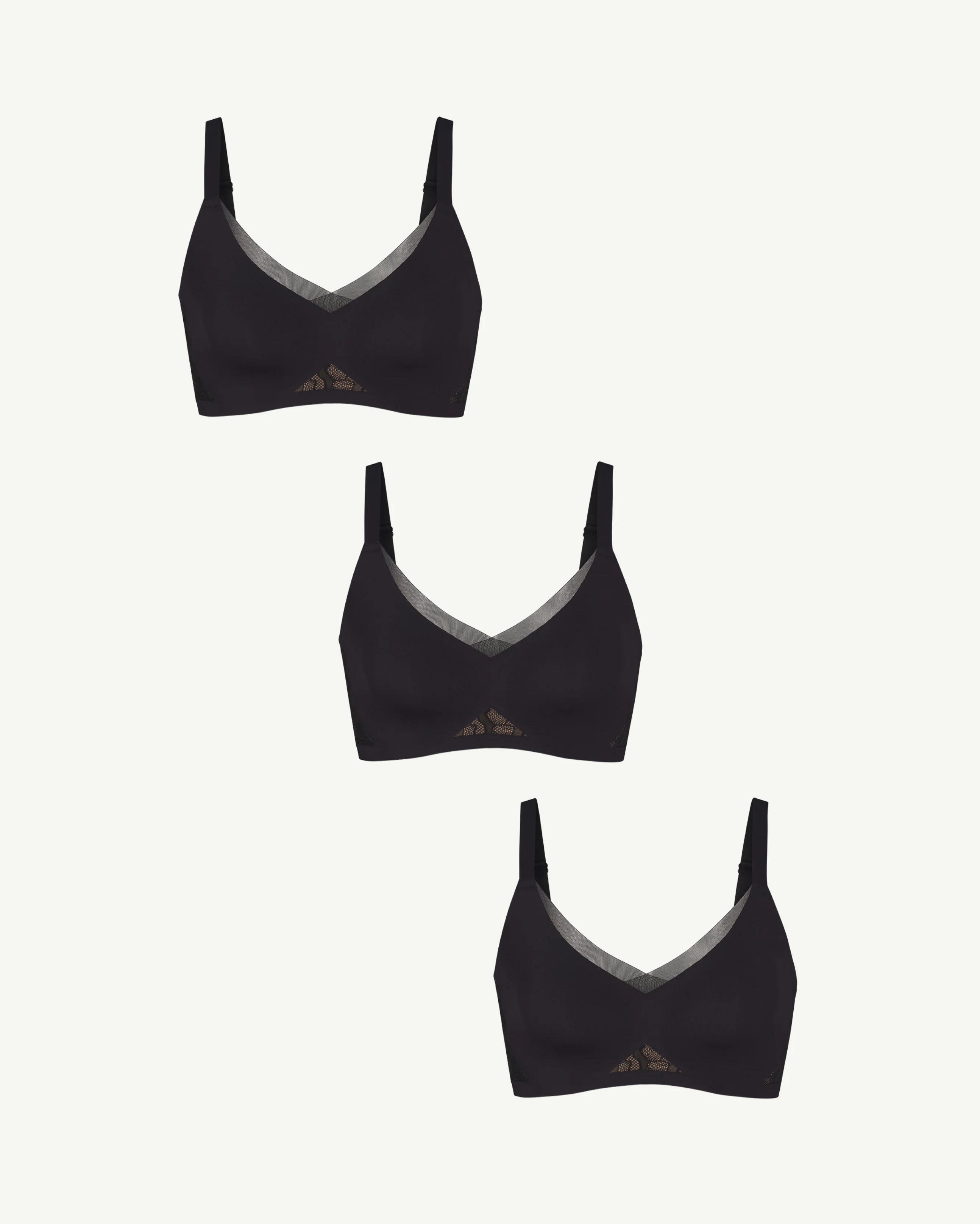 Lace CrossOver Bra Triple Bundle - Image 3