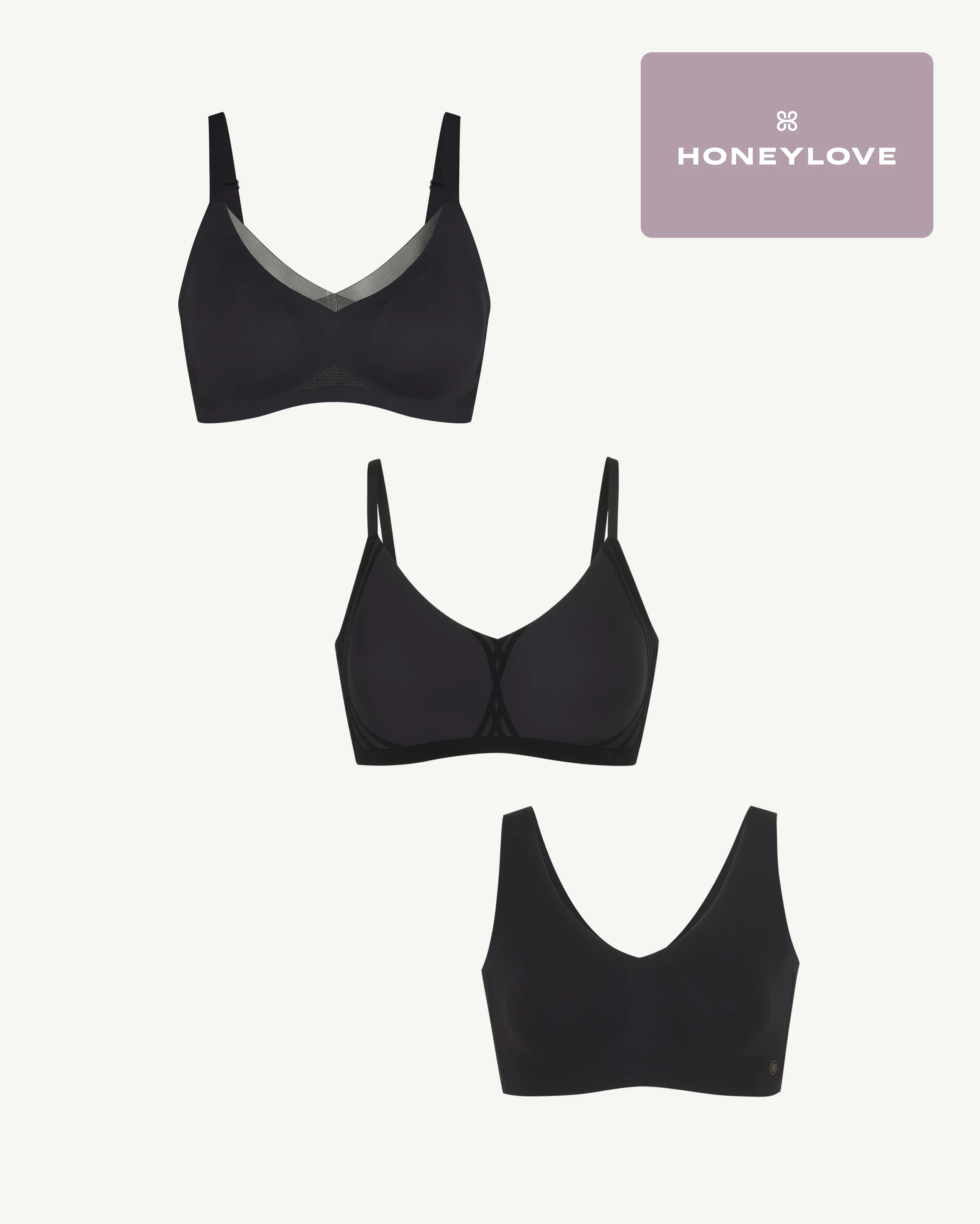 Three Bra Bundle + Free Membership